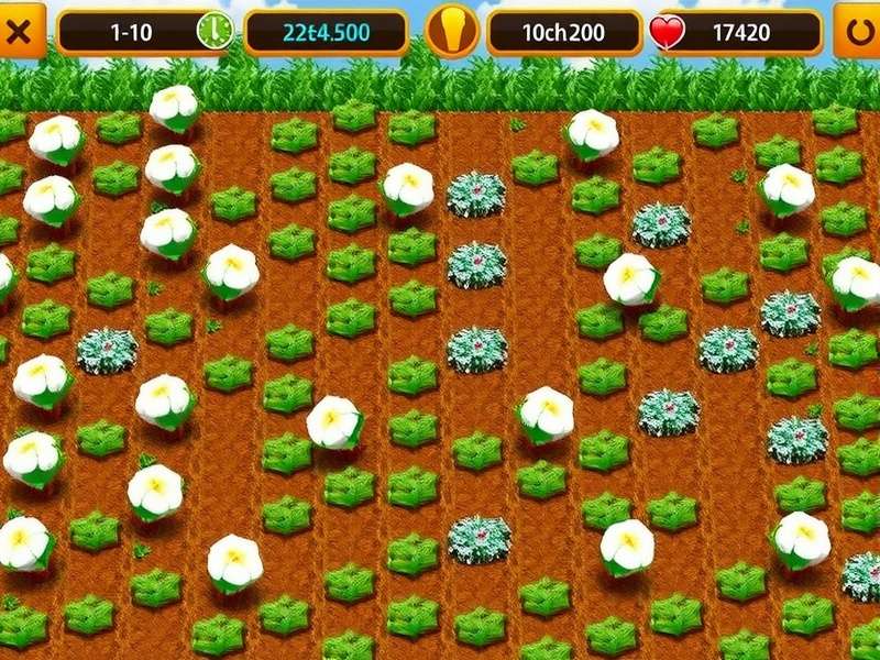 Coimbatore Cotton Premium gameplay screenshot showing farm management